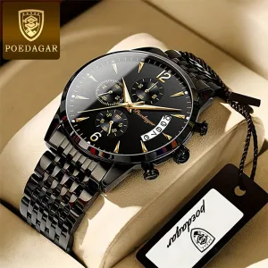 Mens Waterproof Luminous Quartz Watch