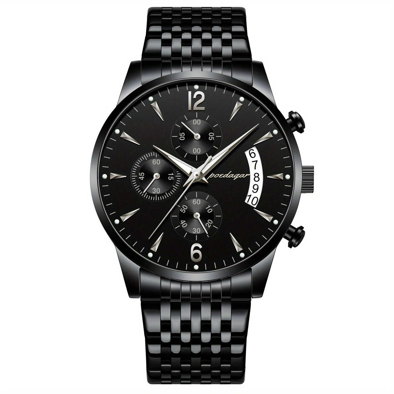 Mens Waterproof Luminous Quartz Watch
