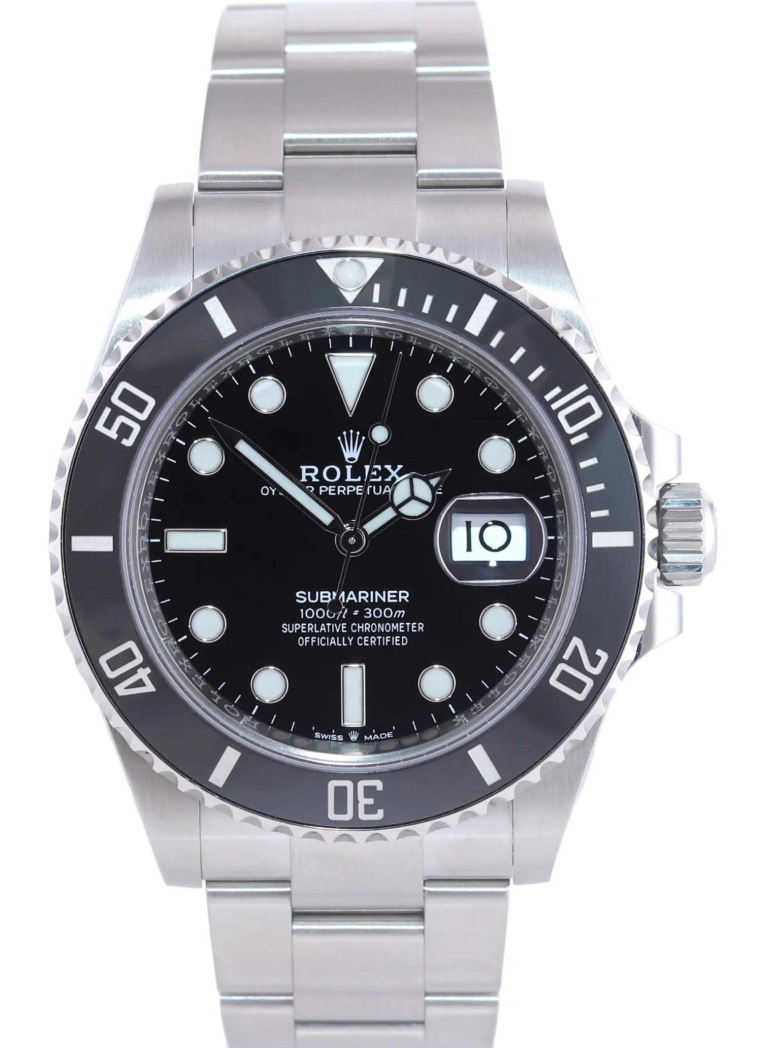 MINT 2021 Rolex Submariner 41mm Black Ceramic 126610LN Watch Box