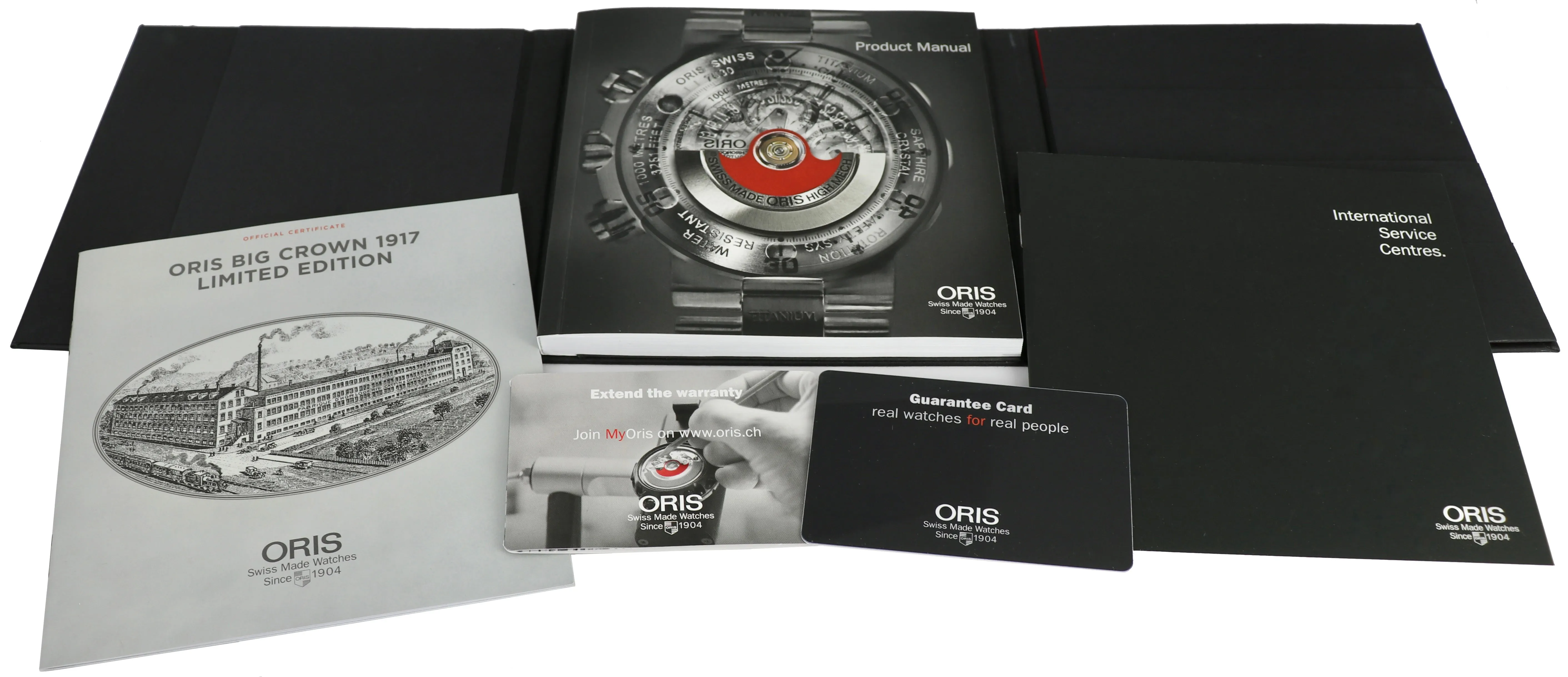 MINT Oris Big Crown 1917 Silver Stainless 40mm Watch 01 732 7736 4081-Set LS B P