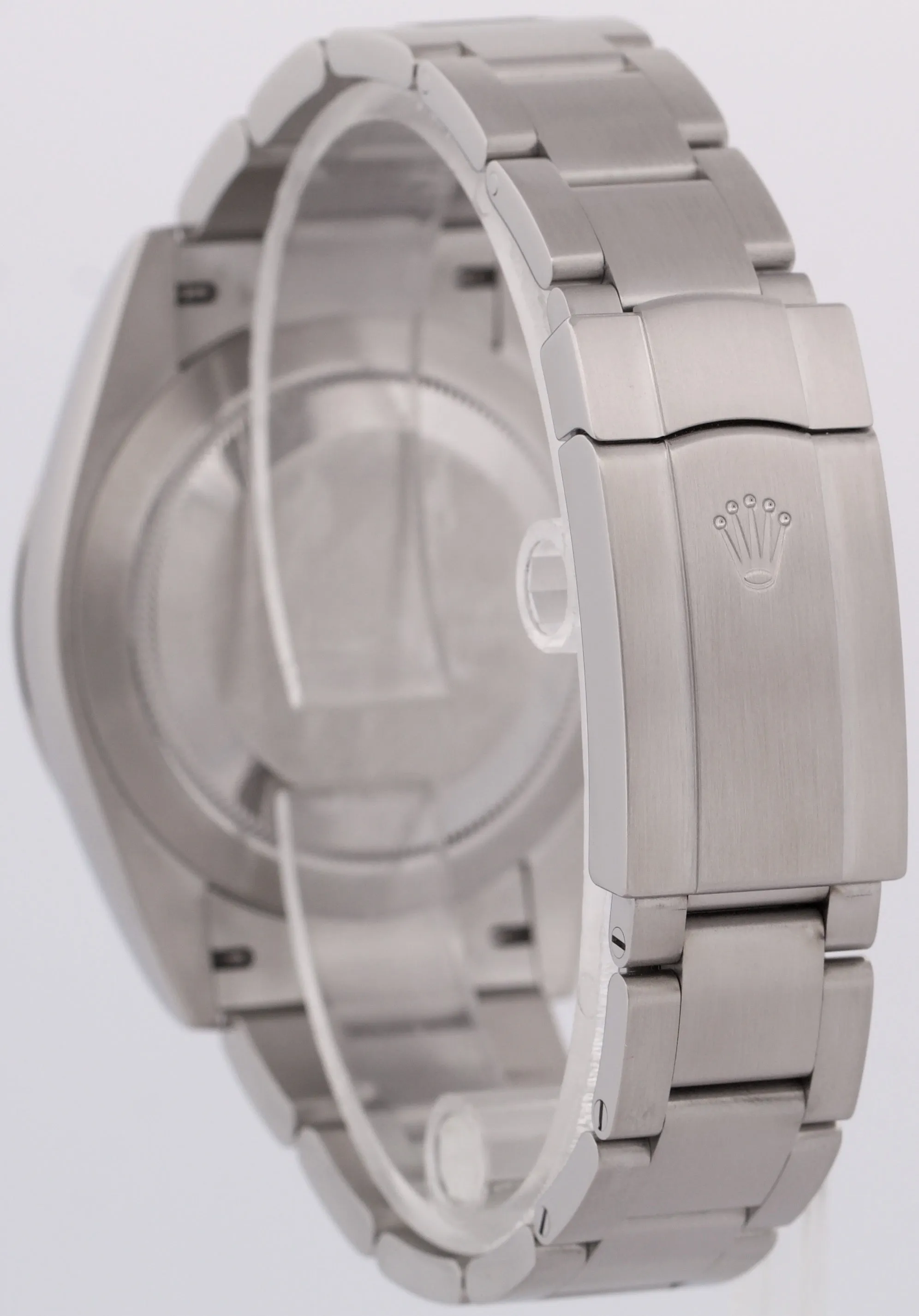 MINT PAPERS Rolex Oyster Perpetual 41 TURQUOISE BLUE Stainless 41mm 124300 BOX