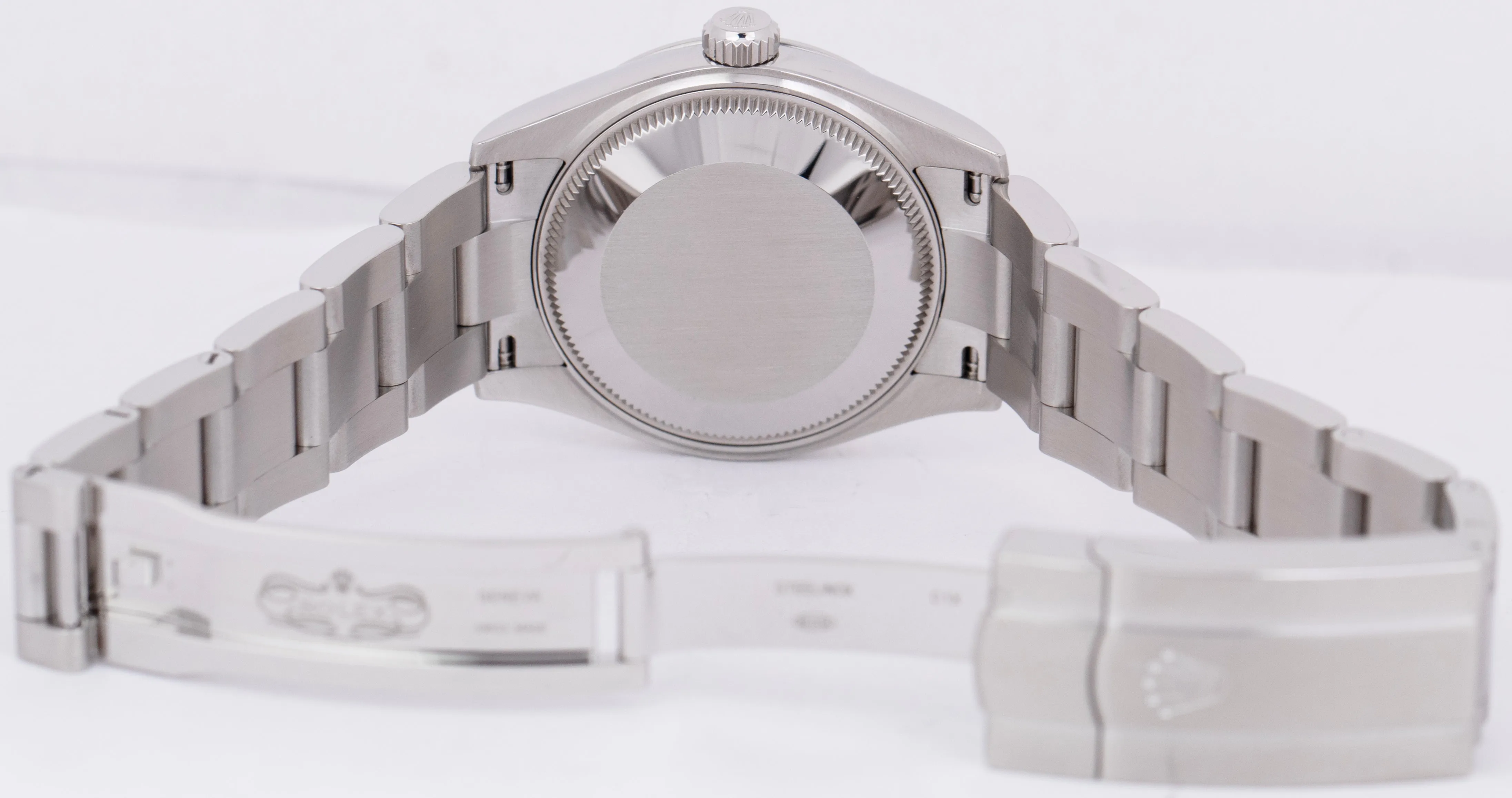 MINT PAPERS Rolex Oyster Perpetual TURQUOISE Blue 31mm Steel Watch 277200 BOX