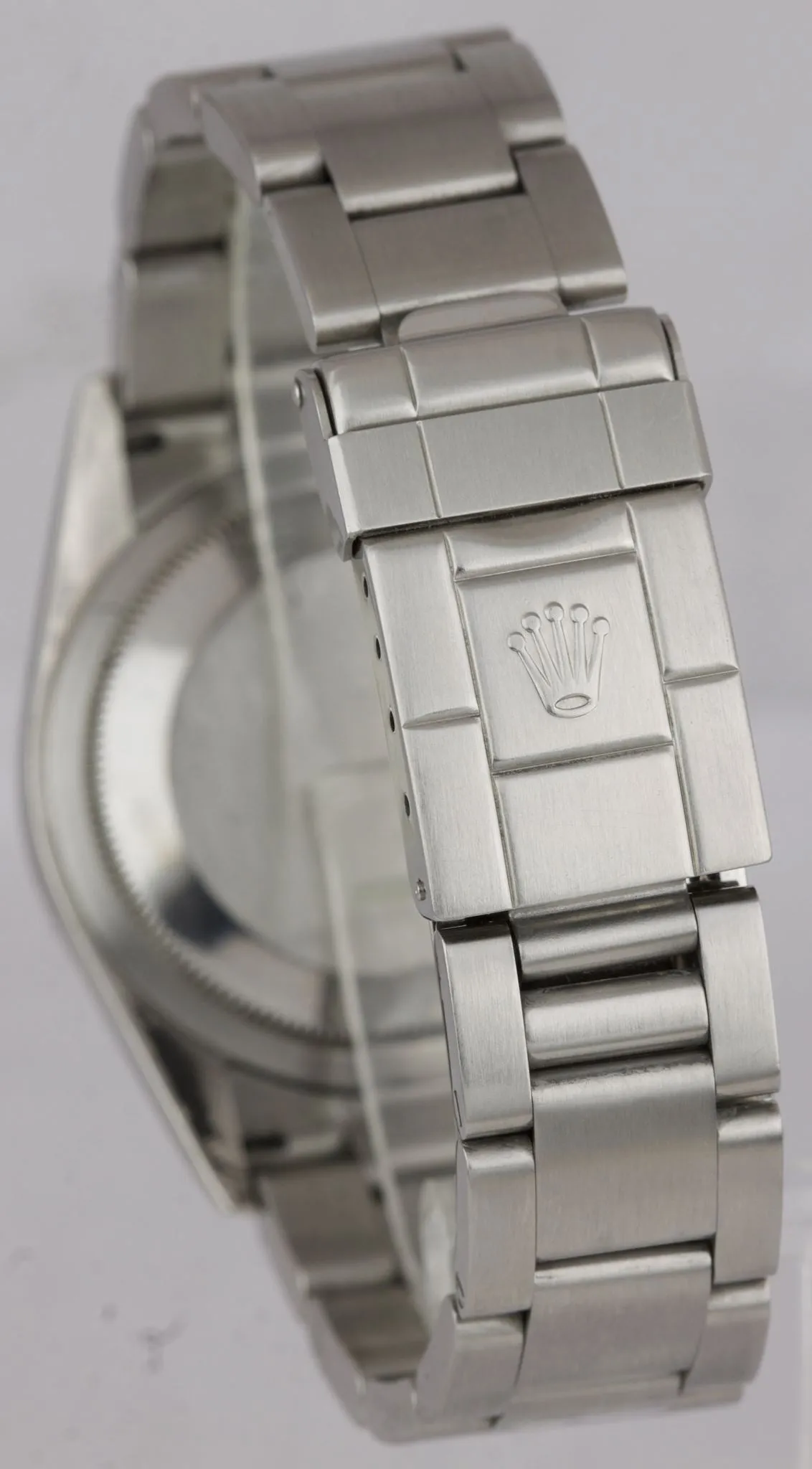 MINT Rolex Explorer I Black 36mm Automatic Stainless Steel Oyster Watch 114270