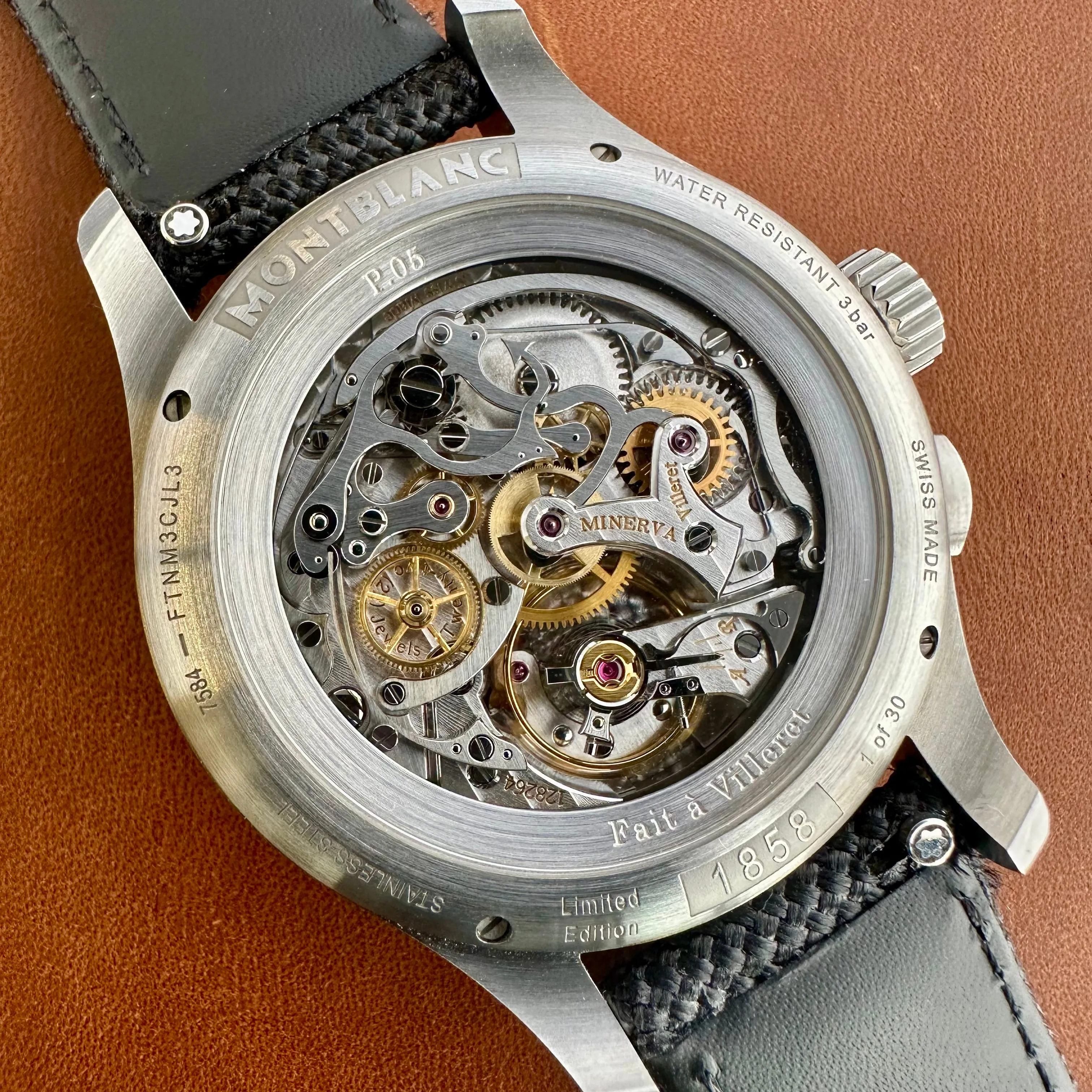 Montblanc 1858 Minerva Monopusher Chronograph P.05 (Pre-owned)