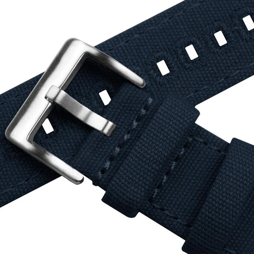 Navy Blue | Crafted Canvas by Barton Watch Bands