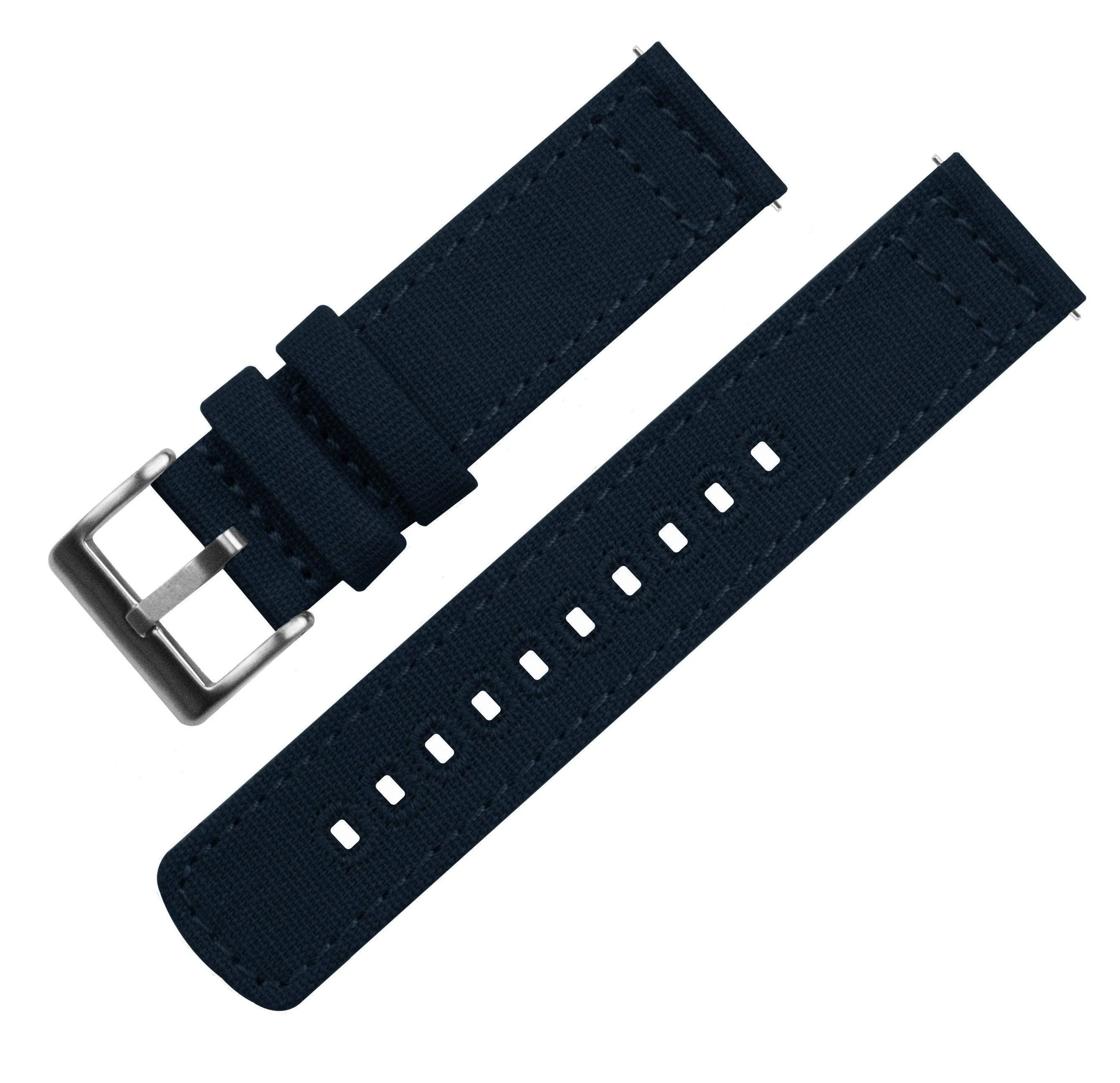 Navy Blue | Crafted Canvas by Barton Watch Bands