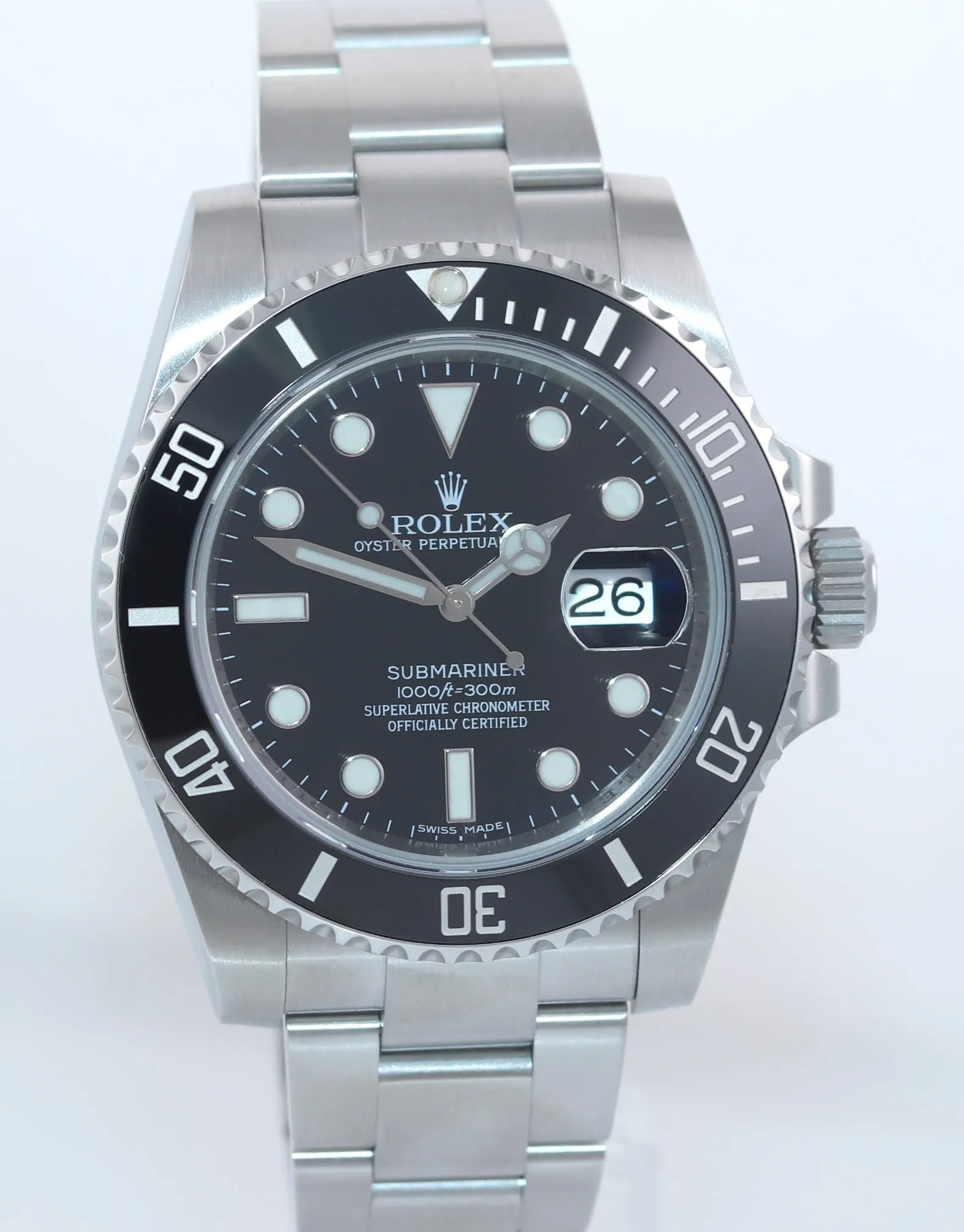 NEW 2020 Rolex Submariner Date 116610 Steel Black Dial Ceramic Bezel Watch Box