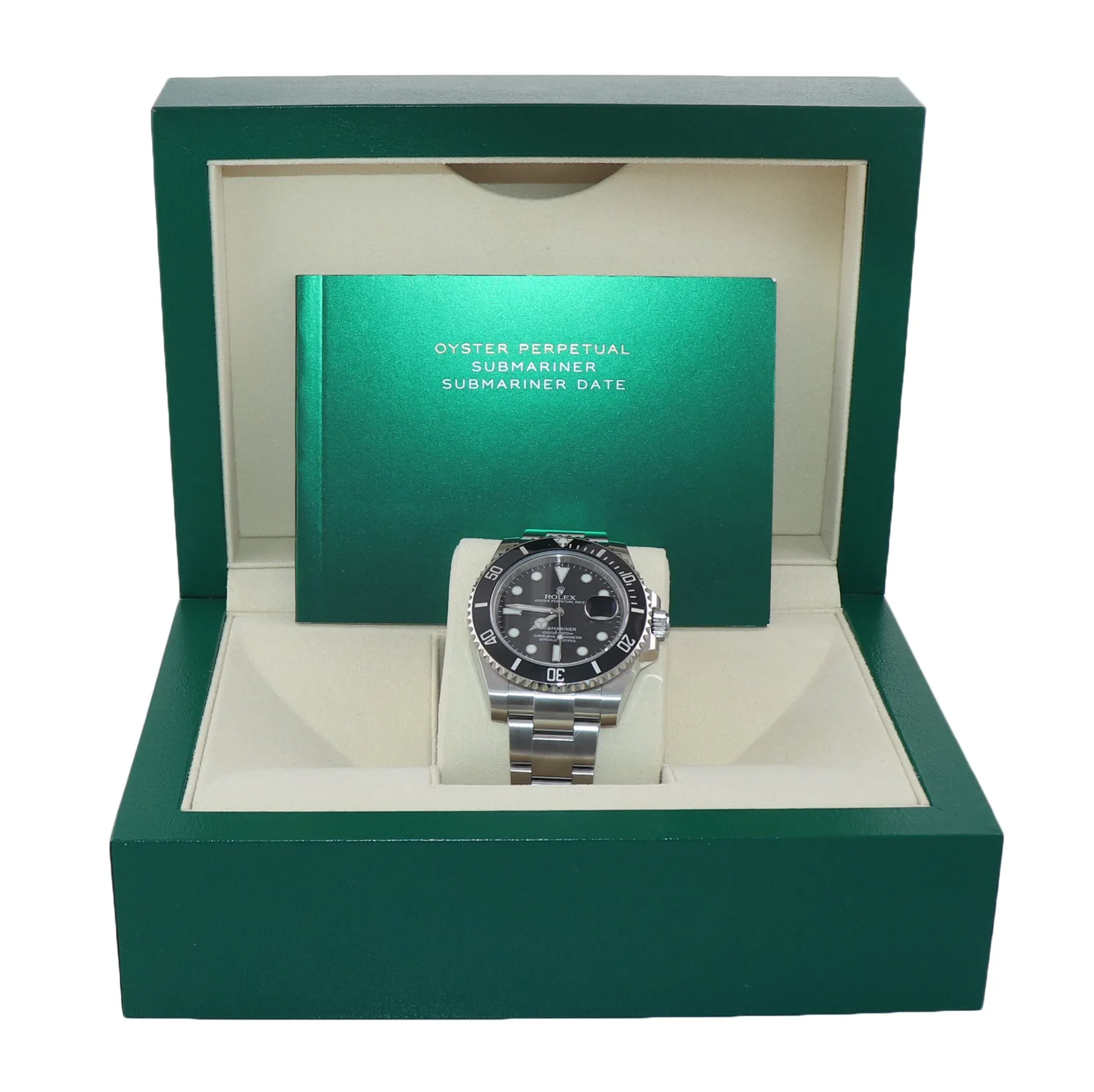 NEW 2020 Rolex Submariner Date 116610 Steel Black Dial Ceramic Bezel Watch Box