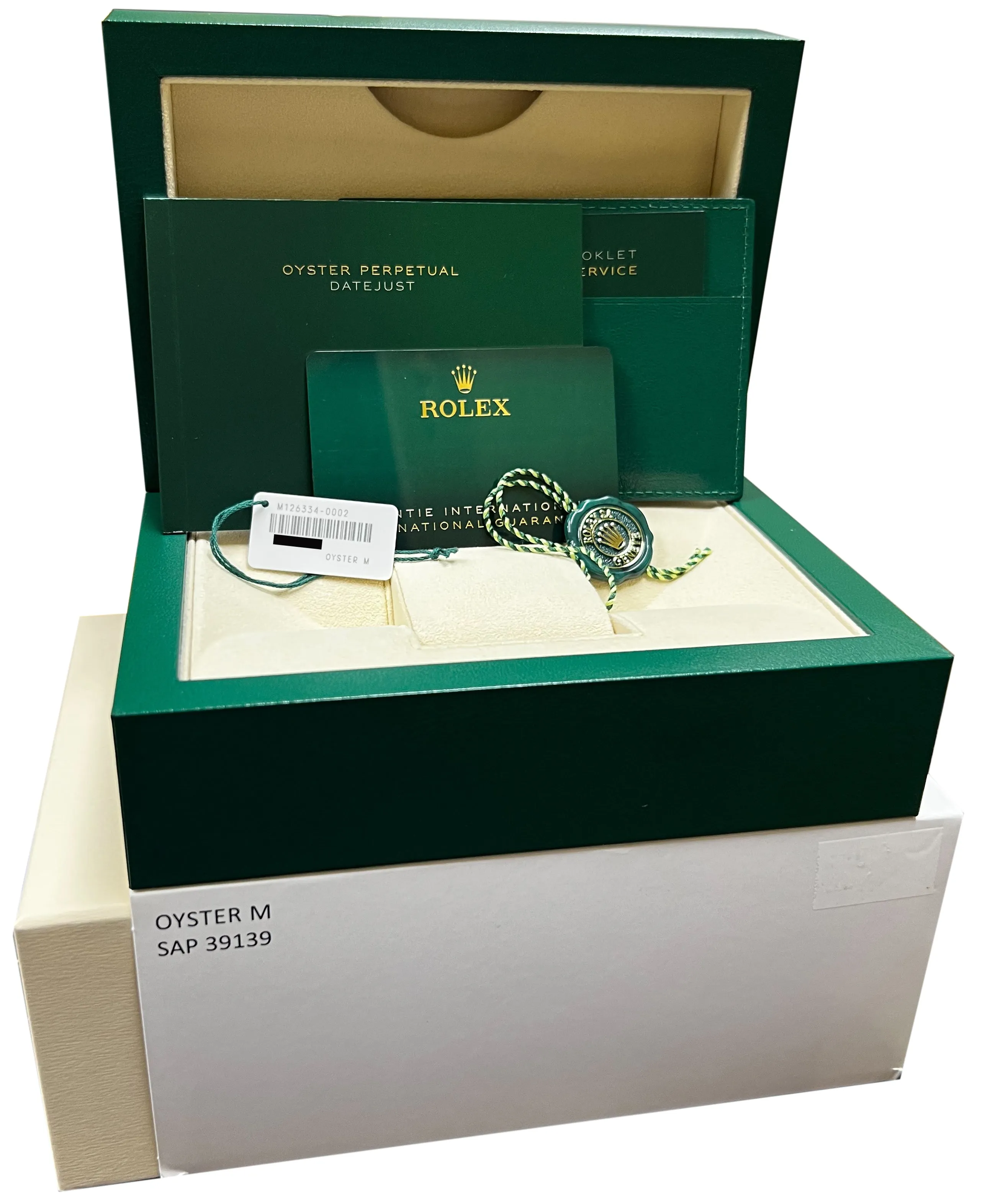 NEW OCT 2022 Rolex DateJust 41 Blue Stainless Steel Jubilee 41mm Watch 126334