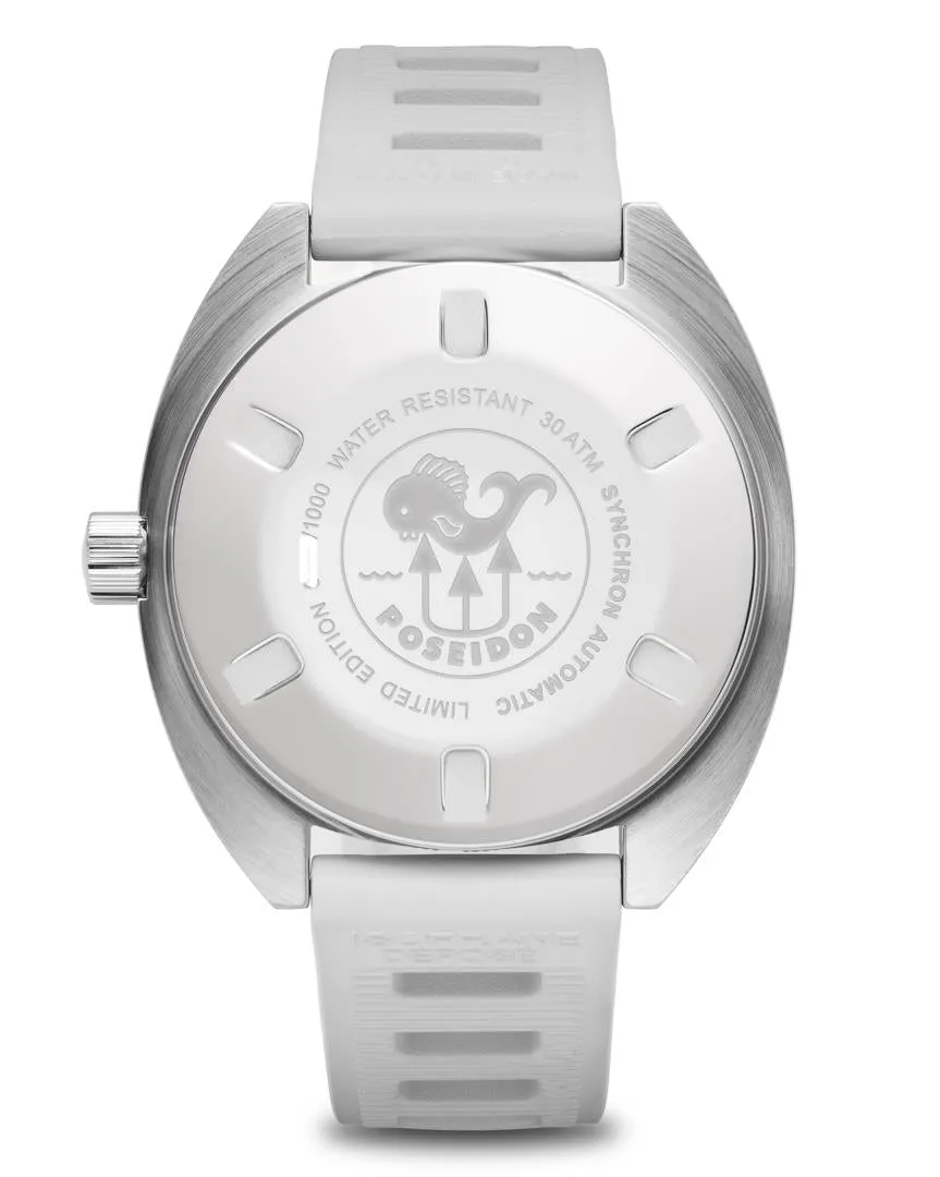 New SYNCHRON POSEIDON Diving Watch ISOfrane Rubber Limited Edition 581/1000