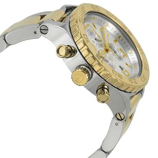 Nixon 42-20 Chronograph Champagne Dial Two-tone Men's Watch Men's Watch A037-1431