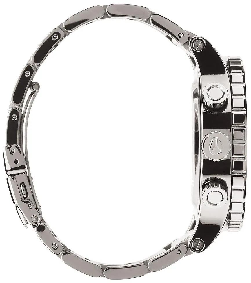 Nixon 48-20 Chrono Polished Gunmetal Lum Men's Watch Men's Watch A486-1885