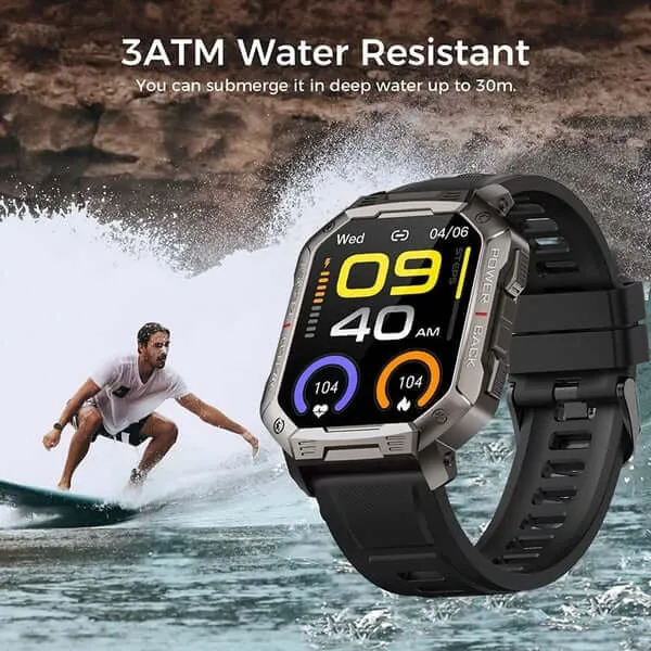 NX3 Bluetooth call smart watch 1.83 inch screen G F anti-fingerprint oil 410 mAh sports mode
