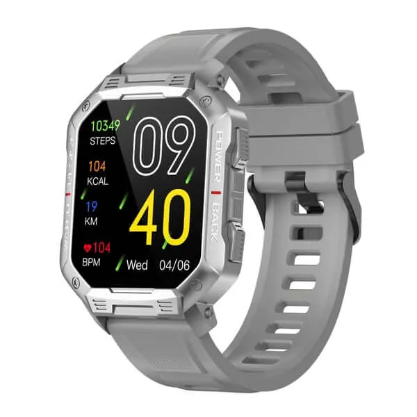 NX3 Bluetooth call smart watch 1.83 inch screen G F anti-fingerprint oil 410 mAh sports mode