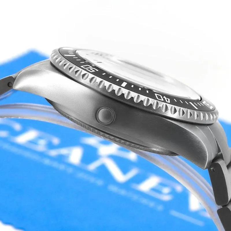 Oceaneva Titanium Deep Marine Explorer II Automatic 1250M Aquamarine Mother of Pearl Limited Edition