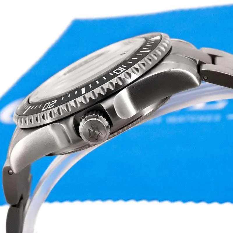 Oceaneva Titanium Deep Marine Explorer II Automatic 1250M Aquamarine Mother of Pearl Limited Edition