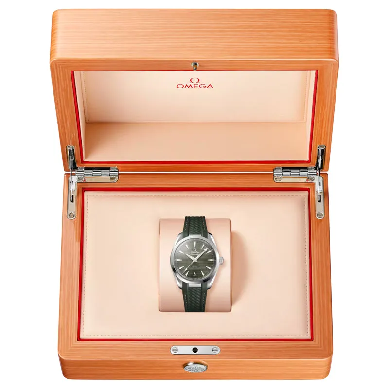 Omega Seamaster Aqua Terra 150M Steel on Rubber 38mm Green - 220.12.38.20.10.001