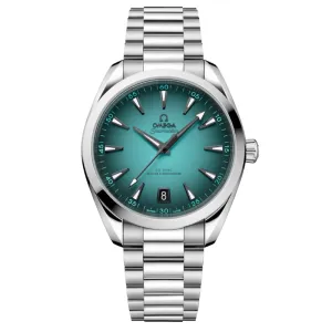 Omega Seamaster Aqua Terra 150M Steel on Steel 41mm Turquoise - 220.10.41.21.03.006