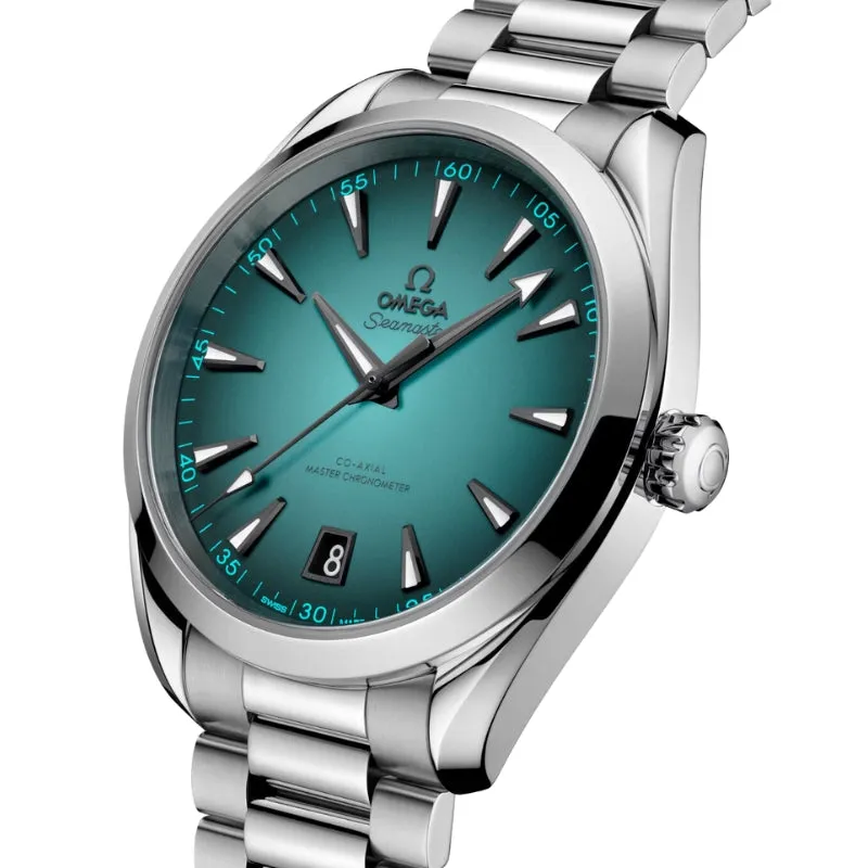Omega Seamaster Aqua Terra 150M Steel on Steel 41mm Turquoise - 220.10.41.21.03.006