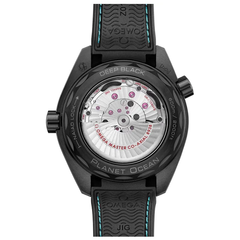Omega Seamaster Planet Ocean 600M 45.5mm Black Ceramic Turquoise - 215.92.46.22.01.006