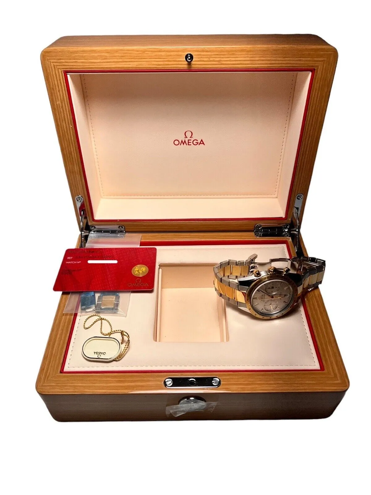 Omega Speedmaster ‘57 Automatic 41mm 18k YG/SS 331.20.42.51.001 W/ Box