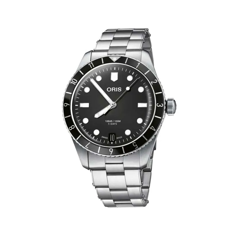 Oris Divers Sixty-Five 12H Calibre 400 Watch Black Dial Watch, 40mm