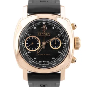 Panerai Ferrari 18K Rose Gold Grand Turismo Chronograph PAPERS 45mm FER00006 B P