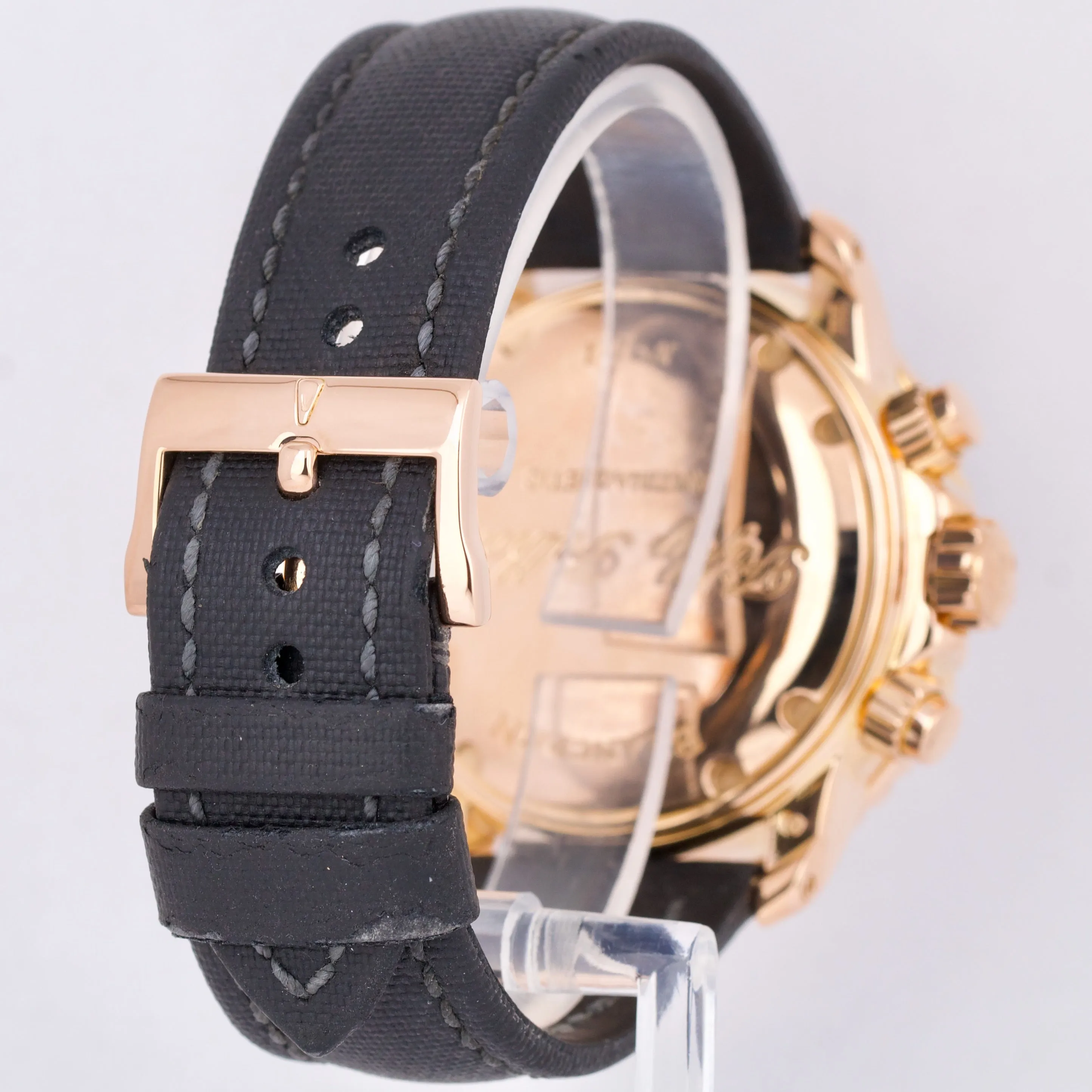 PAPERS Blancpain Fifty Fathoms Flyback 5085F-3630-52 18K Rose Gold Black B P