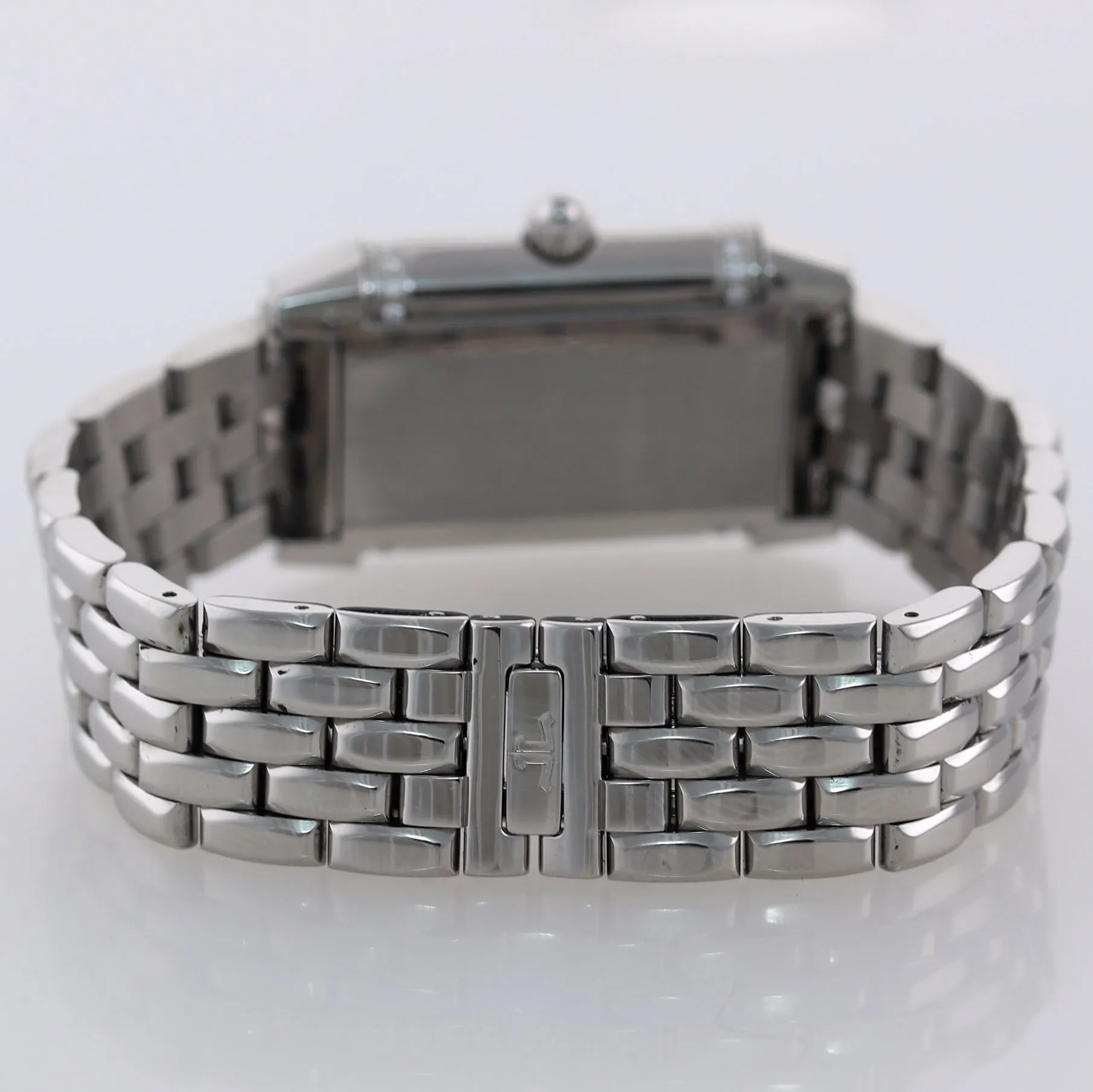 PAPERS Ladies Jaeger-LeCoultre JLC Reverso Duetto Diamond Steel 266.8.44 Watch