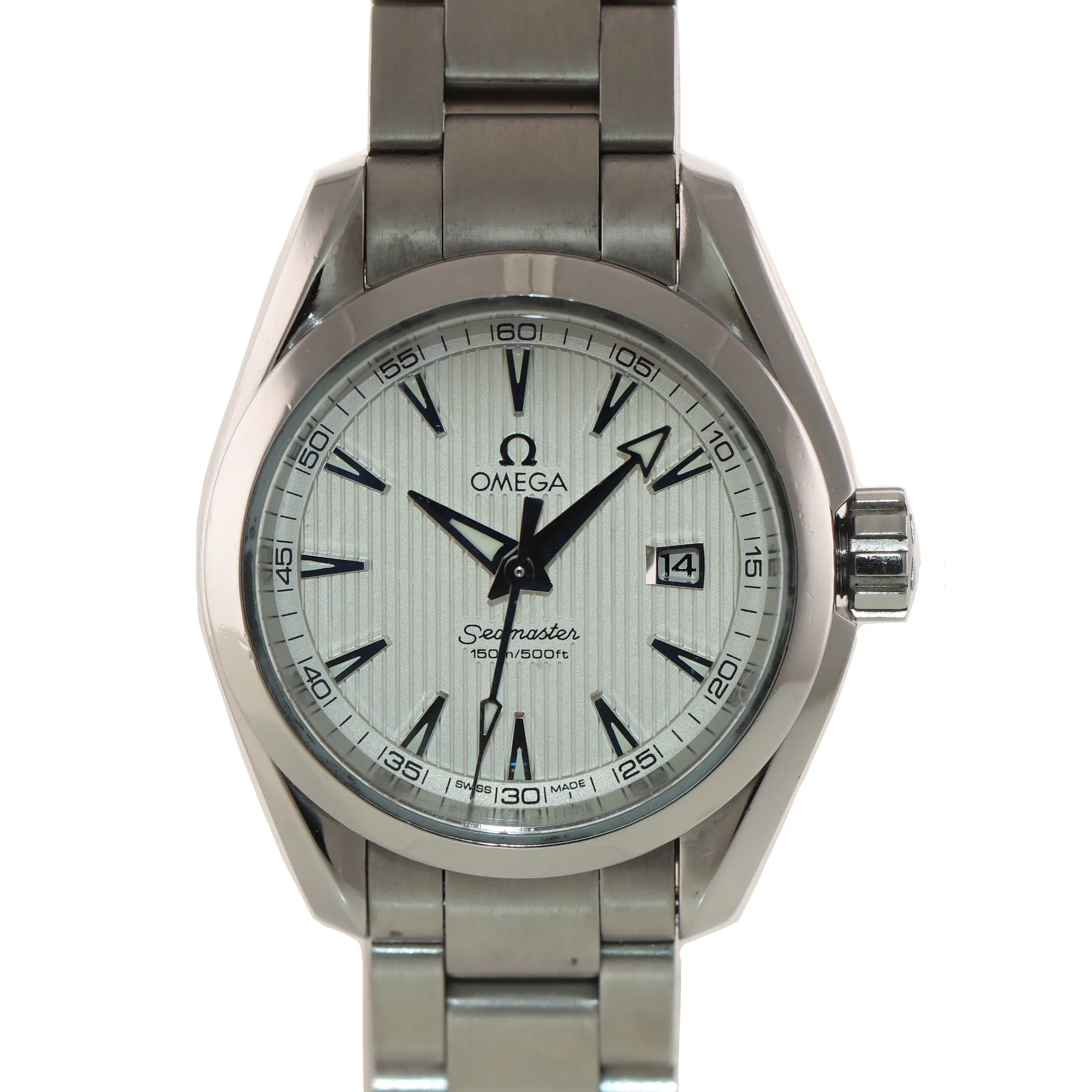 PAPERS Ladies Omega Seamaster Aqua Terra 30mm Steel 231.10.30.60.02.001 Watch