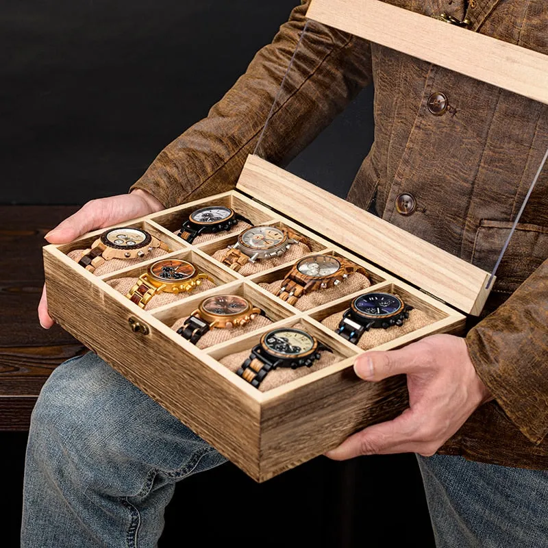 Past Master Blue Lodge Watch Case - (8 Slots)
