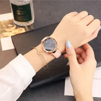 Rhinestone Ox Watch