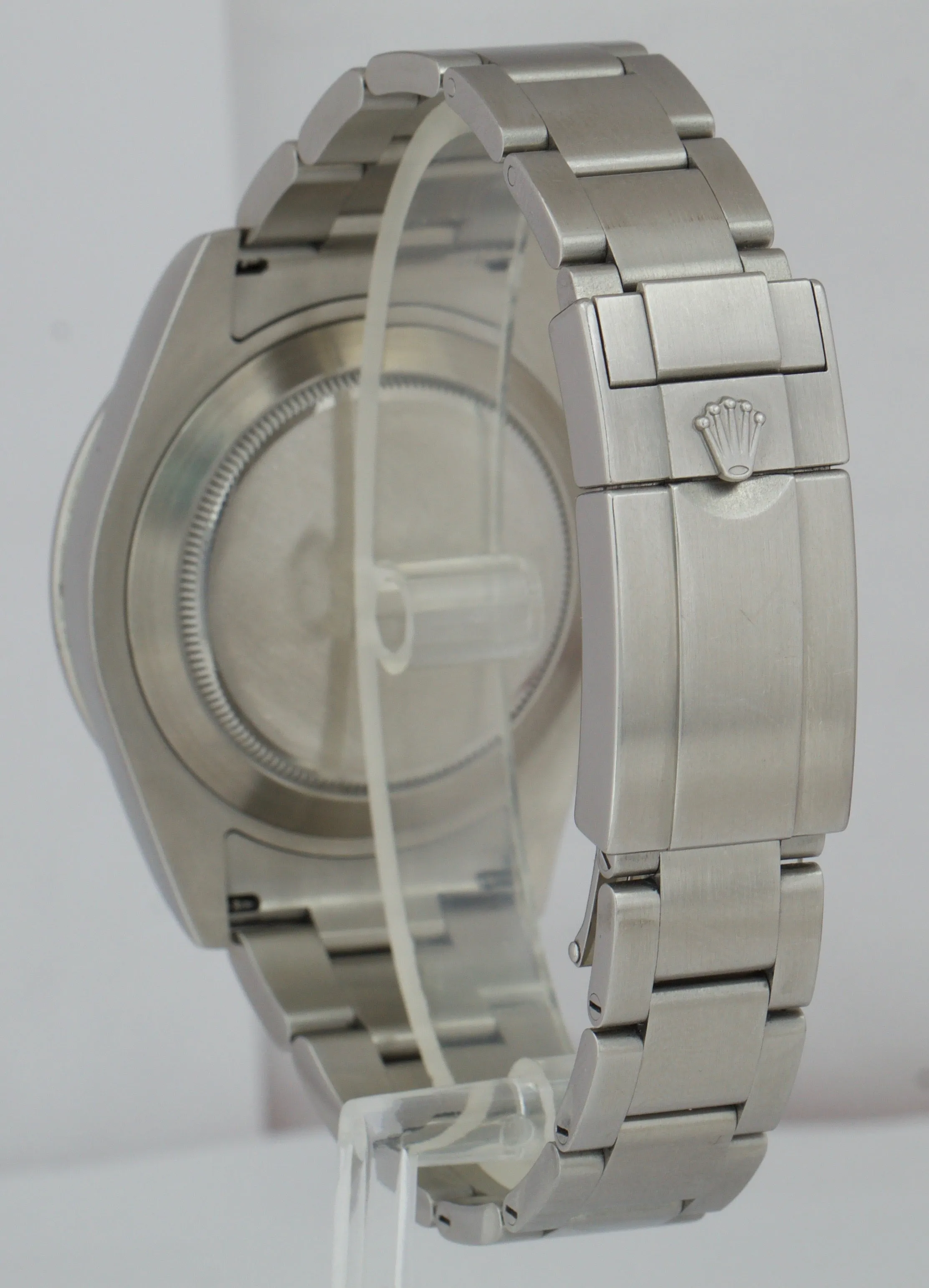 Rolex Explorer II White Orange Stainless Steel 42mm GMT Date Watch 216570 B P