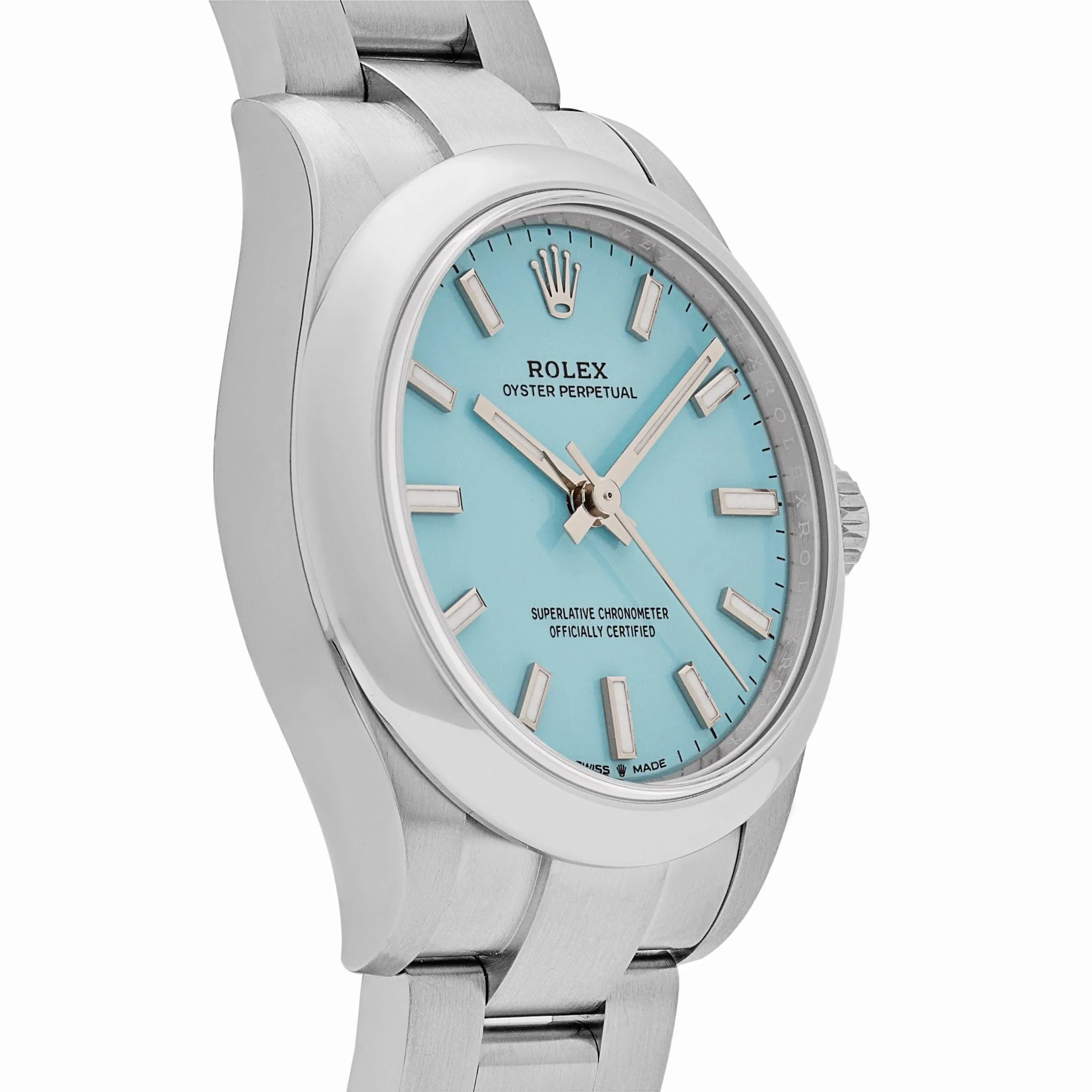 Rolex Oyster Perpetual 277200 'Ladies' Stainless Steel Turquoise Dial (2024)