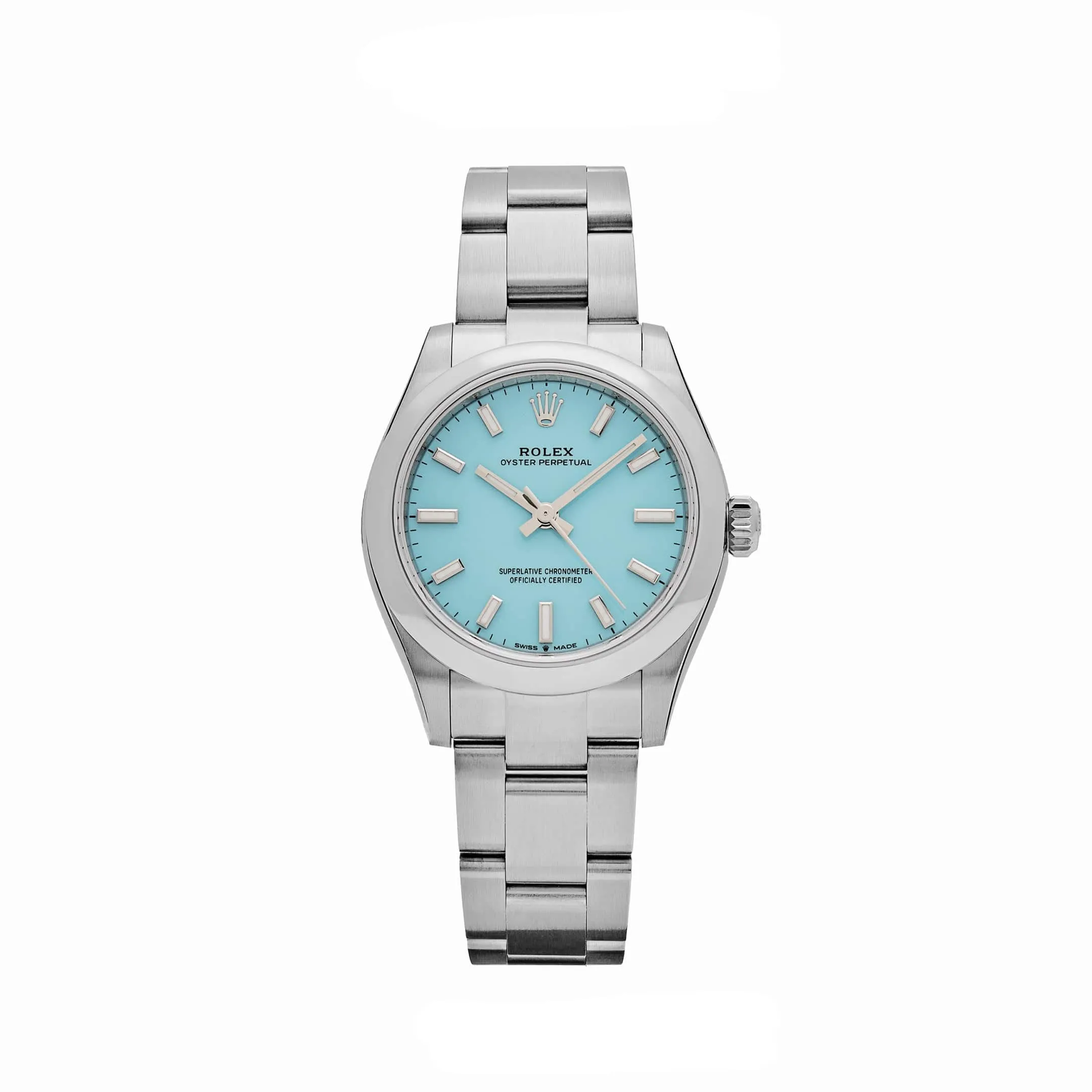 Rolex Oyster Perpetual 277200 'Ladies' Stainless Steel Turquoise Dial (2024)