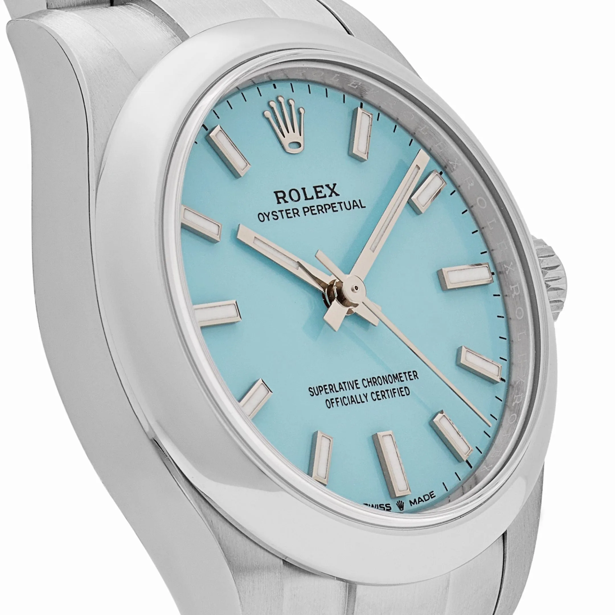 Rolex Oyster Perpetual 277200 'Ladies' Stainless Steel Turquoise Dial (2024)