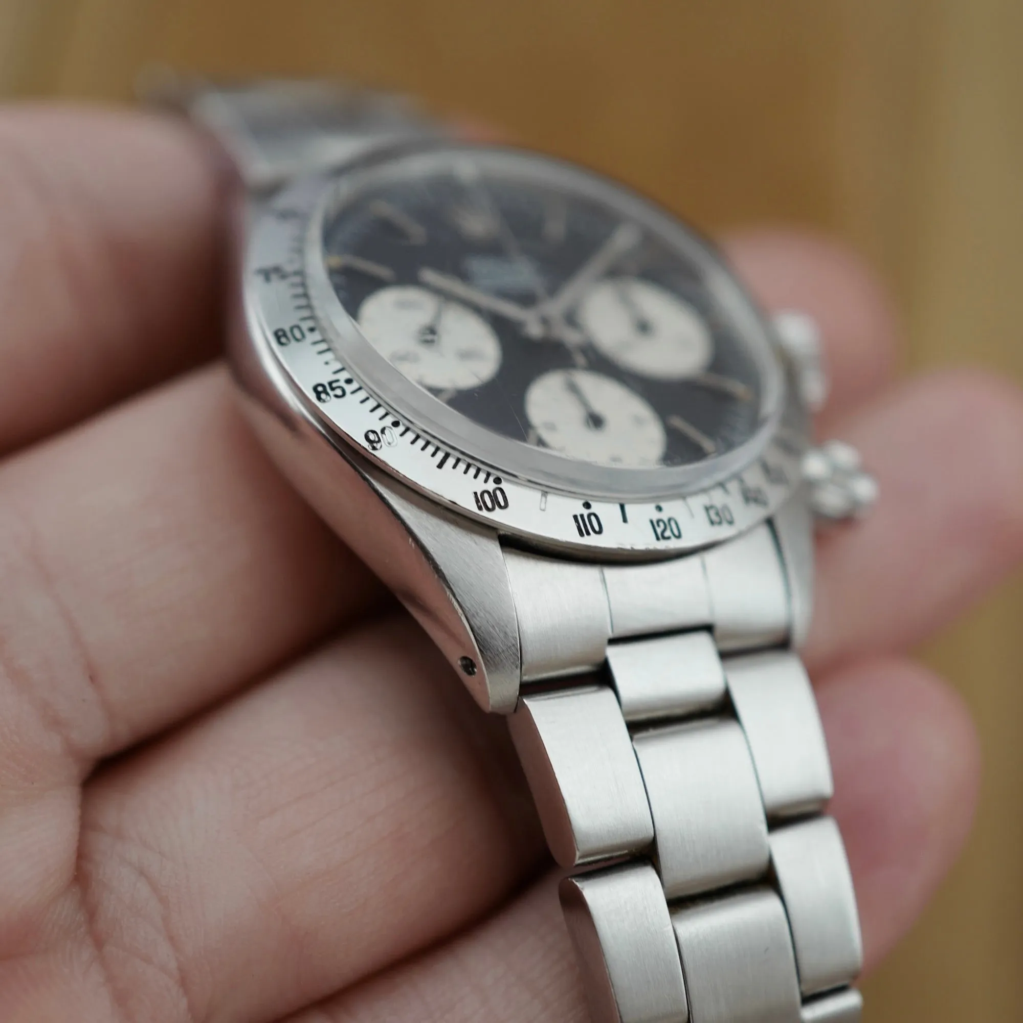 Rolex Steel Daytona Ref. 6265 with Black Sigma Dial (New Arrival)