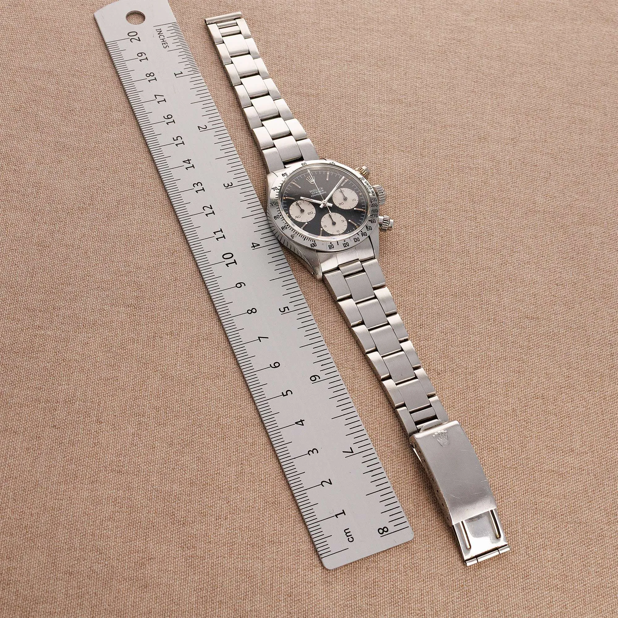 Rolex Steel Daytona Ref. 6265 with Black Sigma Dial (New Arrival)