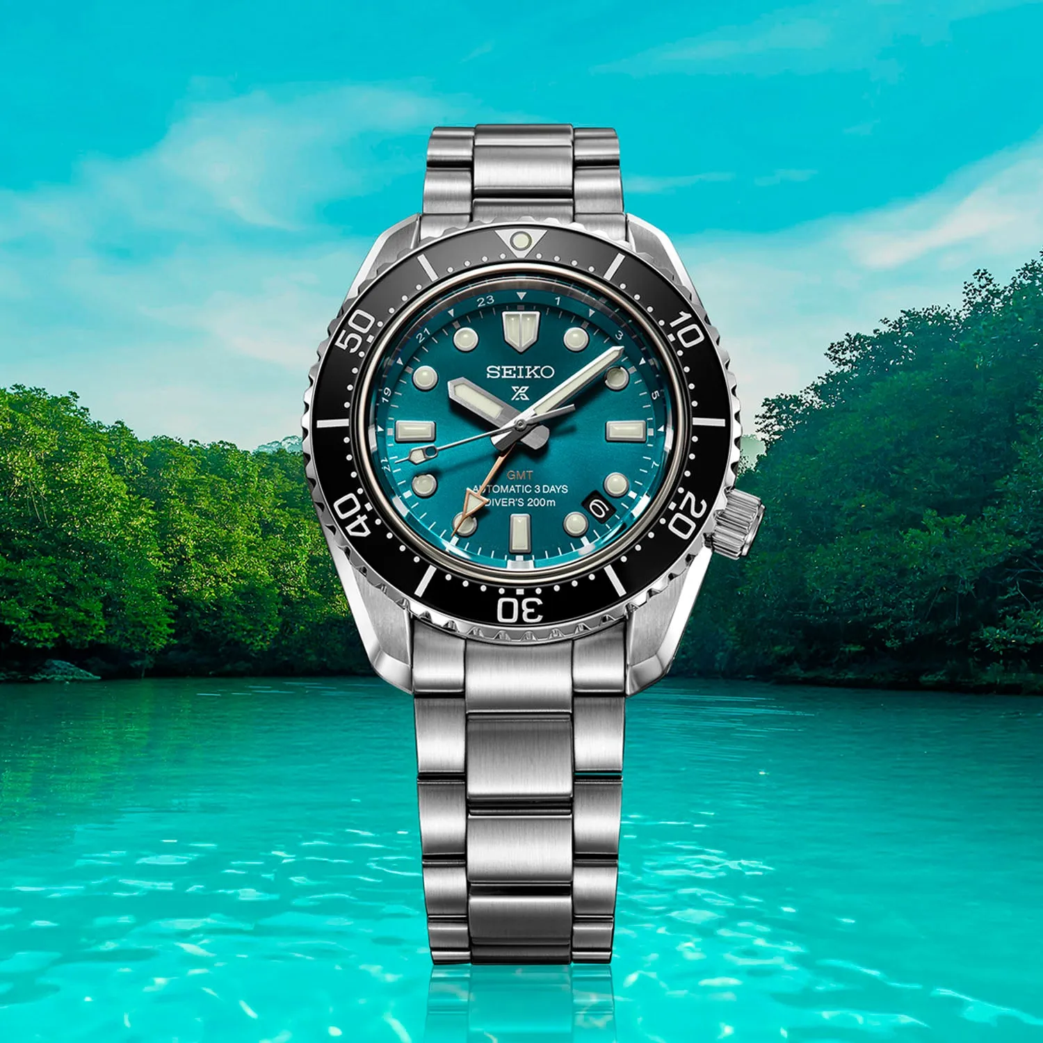Seiko Prospex 1968 Heritage Diver's GMT US Limited Edition Automatic – SPB475