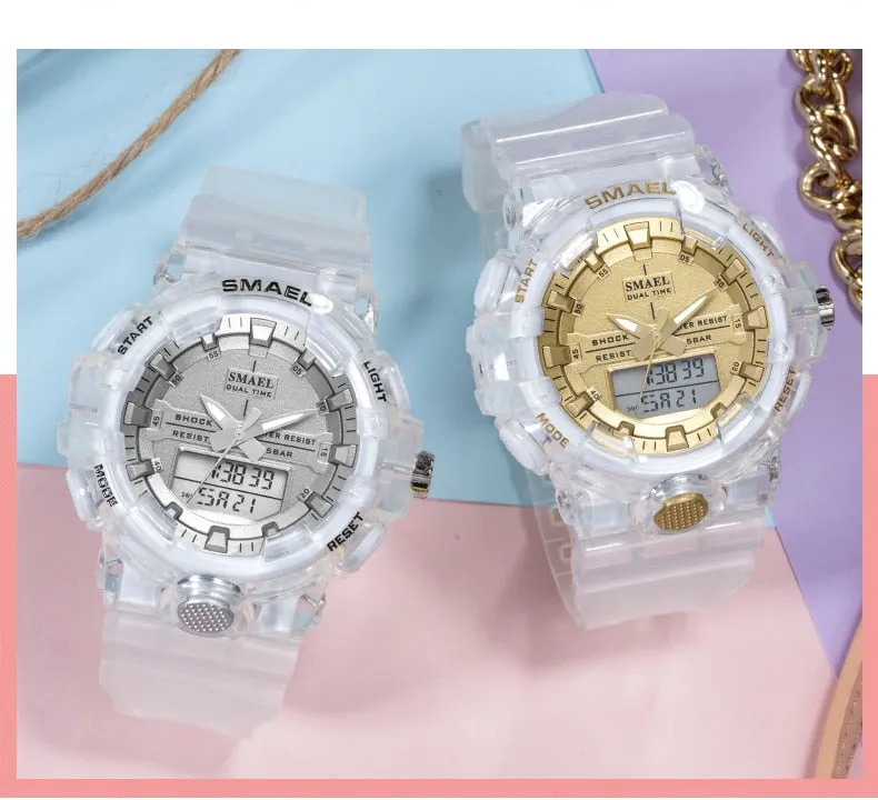 SMAEL New Outdoor Sports Watch Men&#39;s Top Brand Luxury Multi-function Digital Quartz Watch Fashion Men&#39;s Watches Relojes Hombre