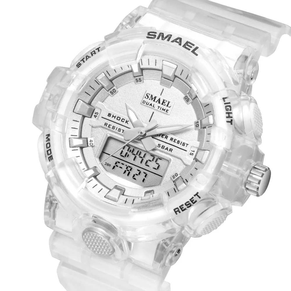 SMAEL New Outdoor Sports Watch Men&#39;s Top Brand Luxury Multi-function Digital Quartz Watch Fashion Men&#39;s Watches Relojes Hombre