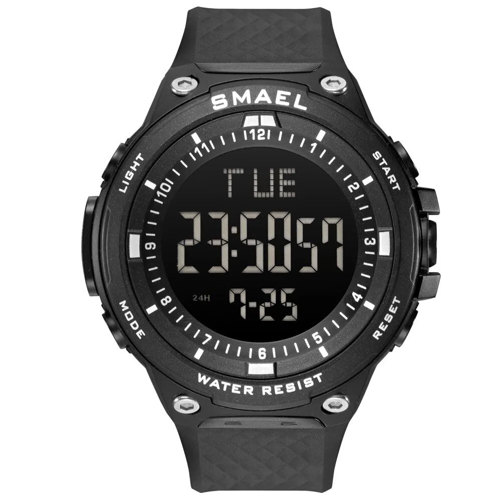 SMAEL Sport Watch Men Military Army Digital Watches Waterproof Alarm Male Clock LED Date Men WristWatch Relogio Masculino