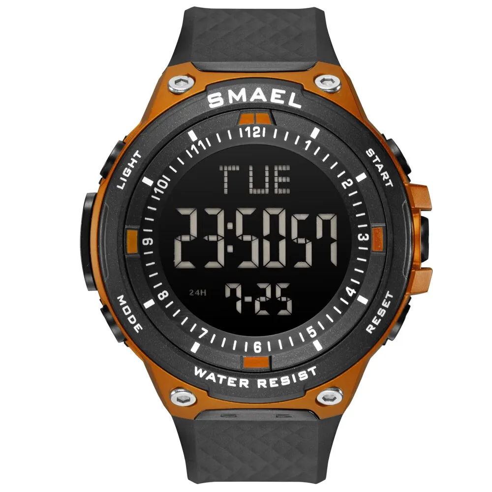 SMAEL Sport Watch Men Military Army Digital Watches Waterproof Alarm Male Clock LED Date Men WristWatch Relogio Masculino
