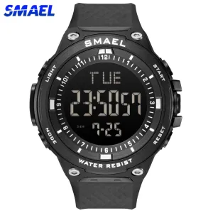 SMAEL Sport Watch Men Military Army Digital Watches Waterproof Alarm Male Clock LED Date Men WristWatch Relogio Masculino