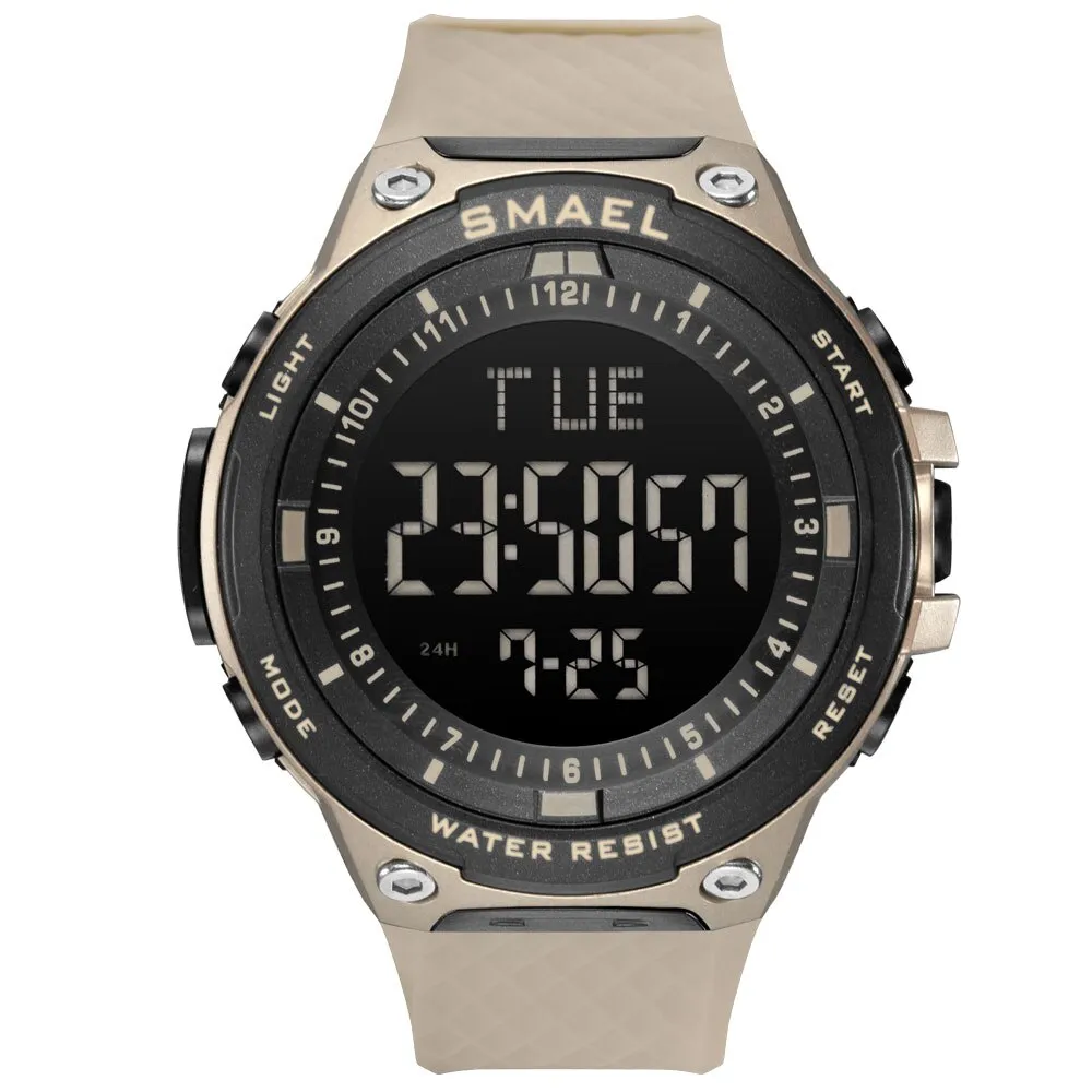 SMAEL Sport Watch Men Military Army Digital Watches Waterproof Alarm Male Clock LED Date Men WristWatch Relogio Masculino