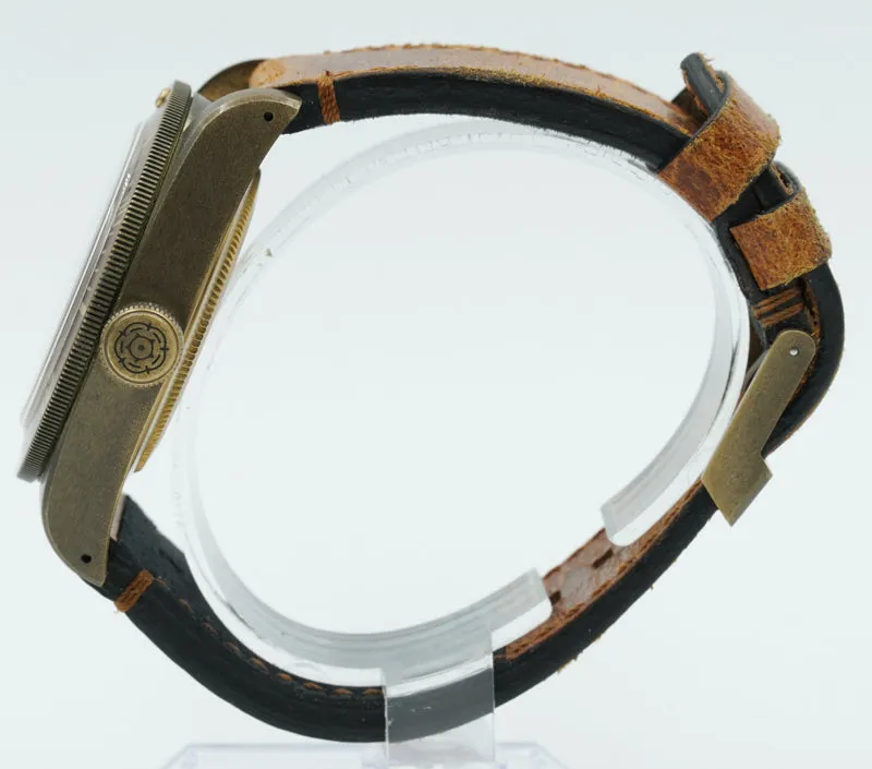SOLD  - 4/30/22/ -  Tudor Black Bay 79250BM Bronze Case on Leather Strap - 43mm