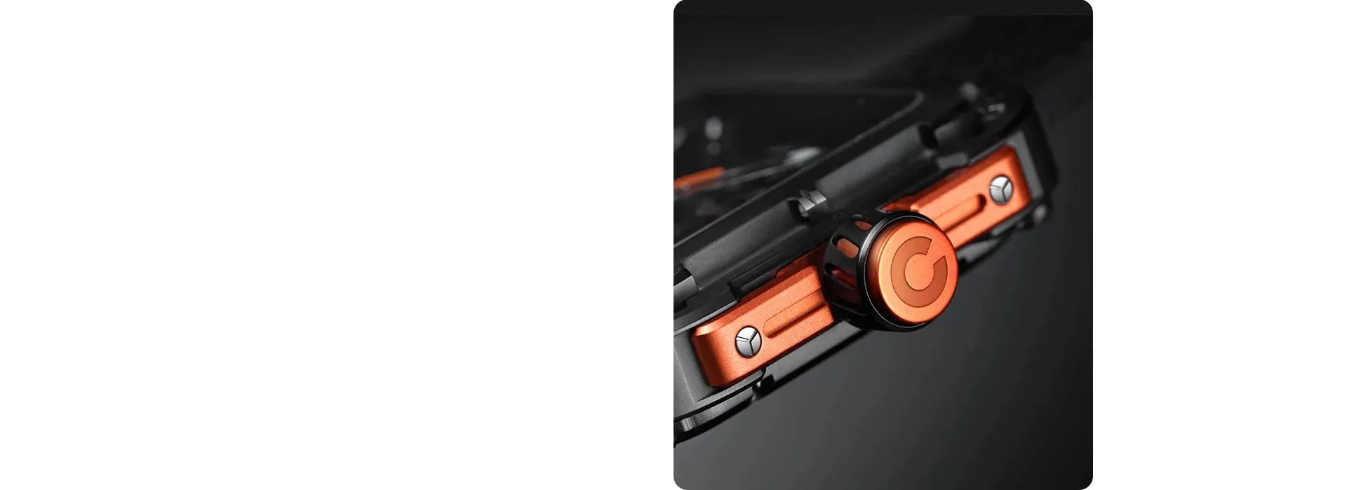 SOLD!!  CIGA Design Mechanical Skelton Watch Series X Gorilla Black Orange