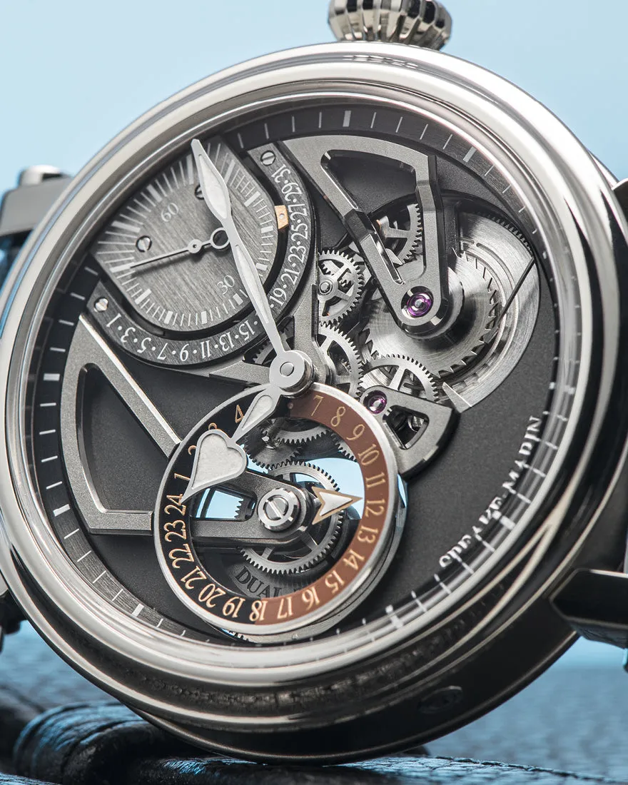 Speake-Marin Openworked Dual Time Titanium 42mm (Special Order)