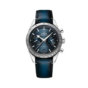 Speedmaster '57 Co-Axial Master Chronometer Chronograph Blue Dial and Strap, 40.5mm