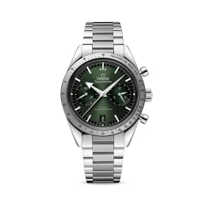 Speedmaster '57 Co-Axial Master Chronometer Chronograph Green Dial Watch, 40.5mm